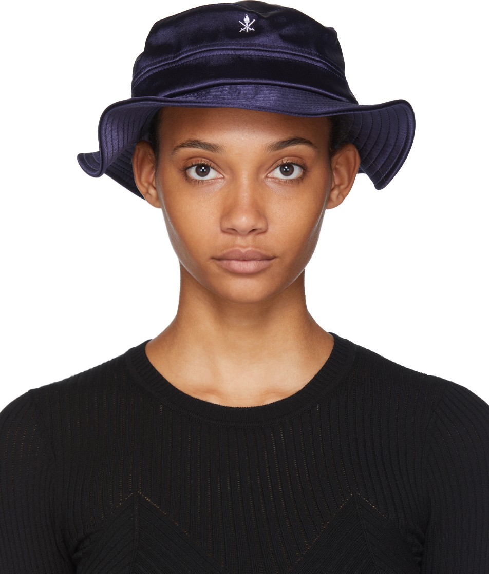 Opening Ceremony SSENSE Exclusive Black Neoprene Bucket Hat