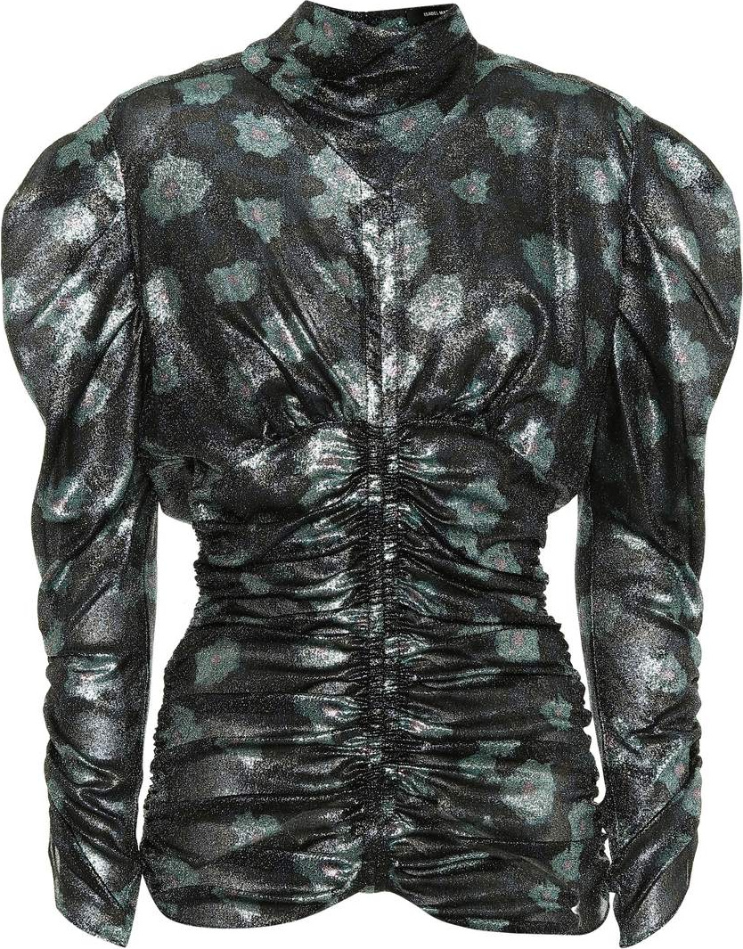 Isabel Marant Parman silk-blend blouse