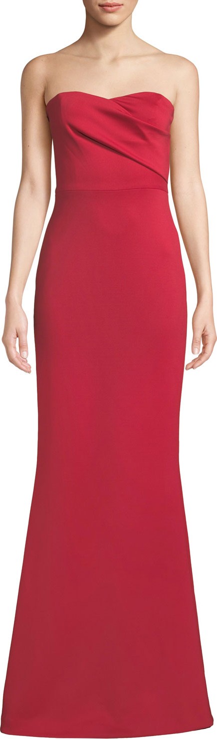 Black Halo Strapless Sweetheart Mermaid Gown