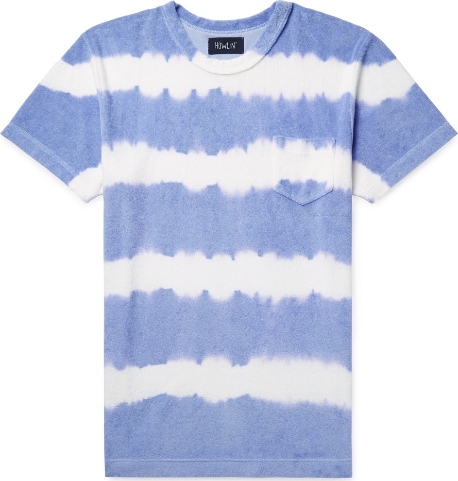 Howlin' Tie-Dyed Cotton-Blend Terry T-Shirt
