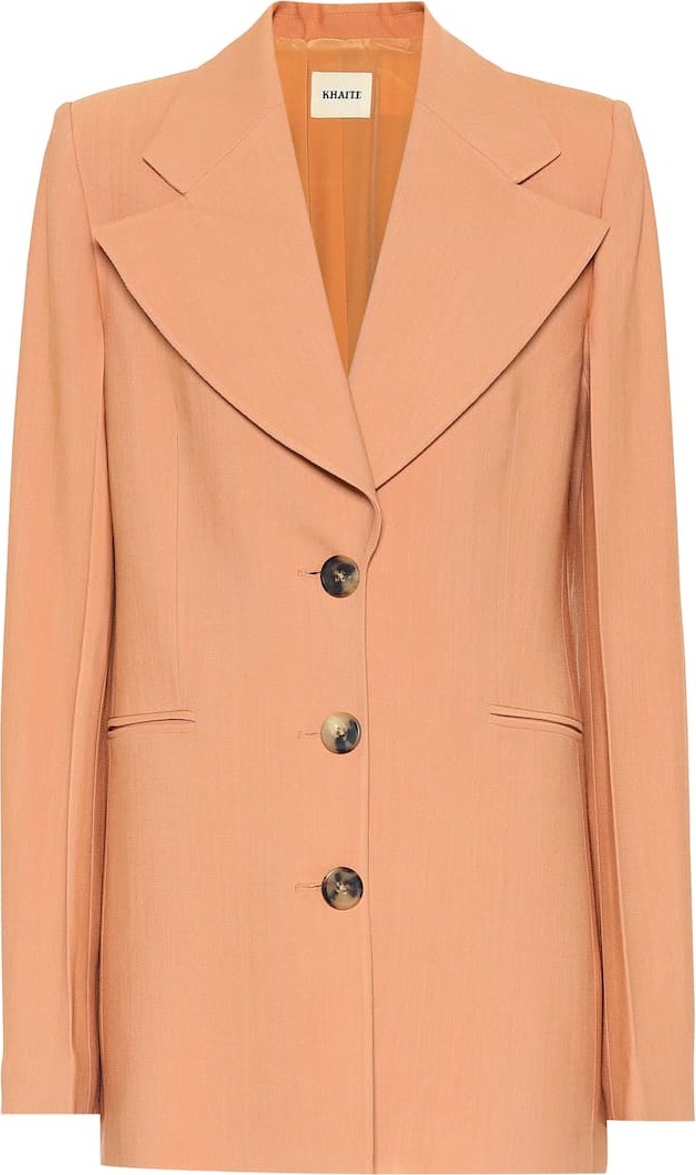 Khaite The Mckenna twill blazer