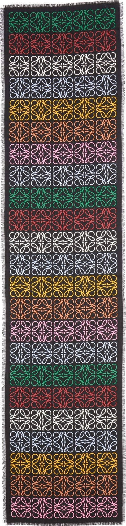 LOEWE Monogram Stripe Scarf