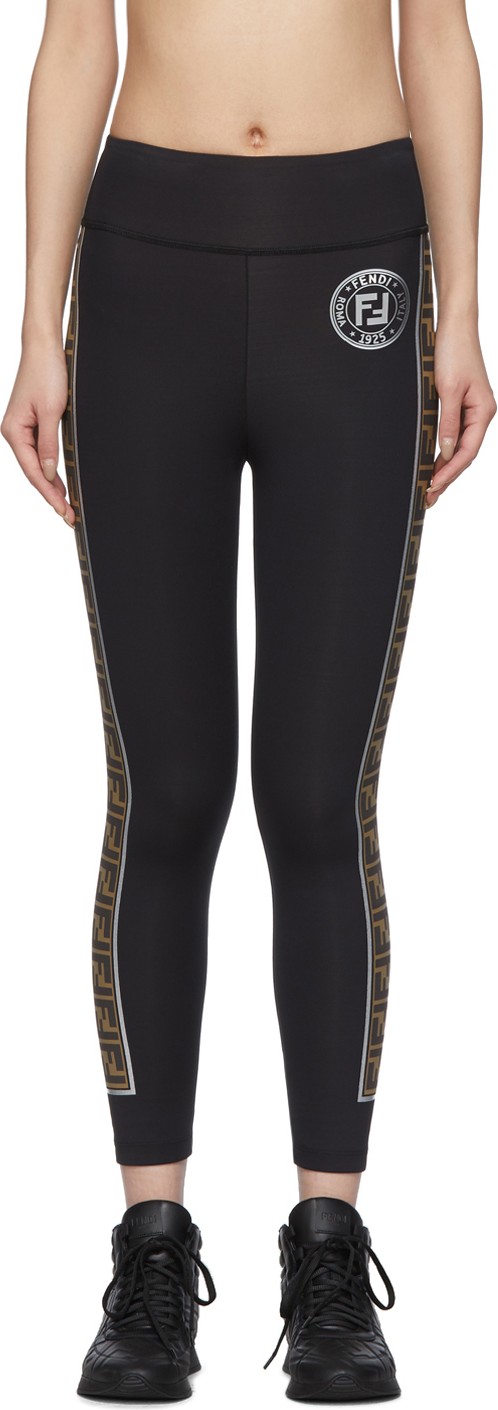 Fendi Black 'Forever Fendi' Leggings Fendi Black 'Forever Fendi' Leggings