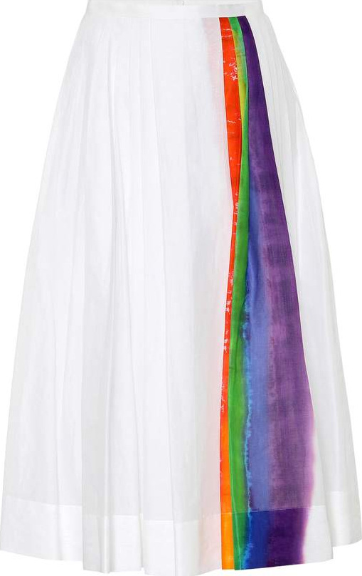Burberry London England Rainbow cotton skirt