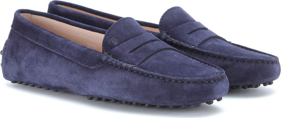 Tod's Gommini suede loafers