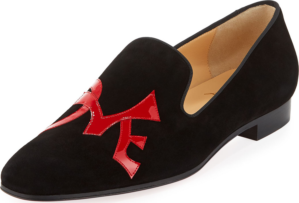 Christian Louboutin Dandy Love Red Sole Loafer