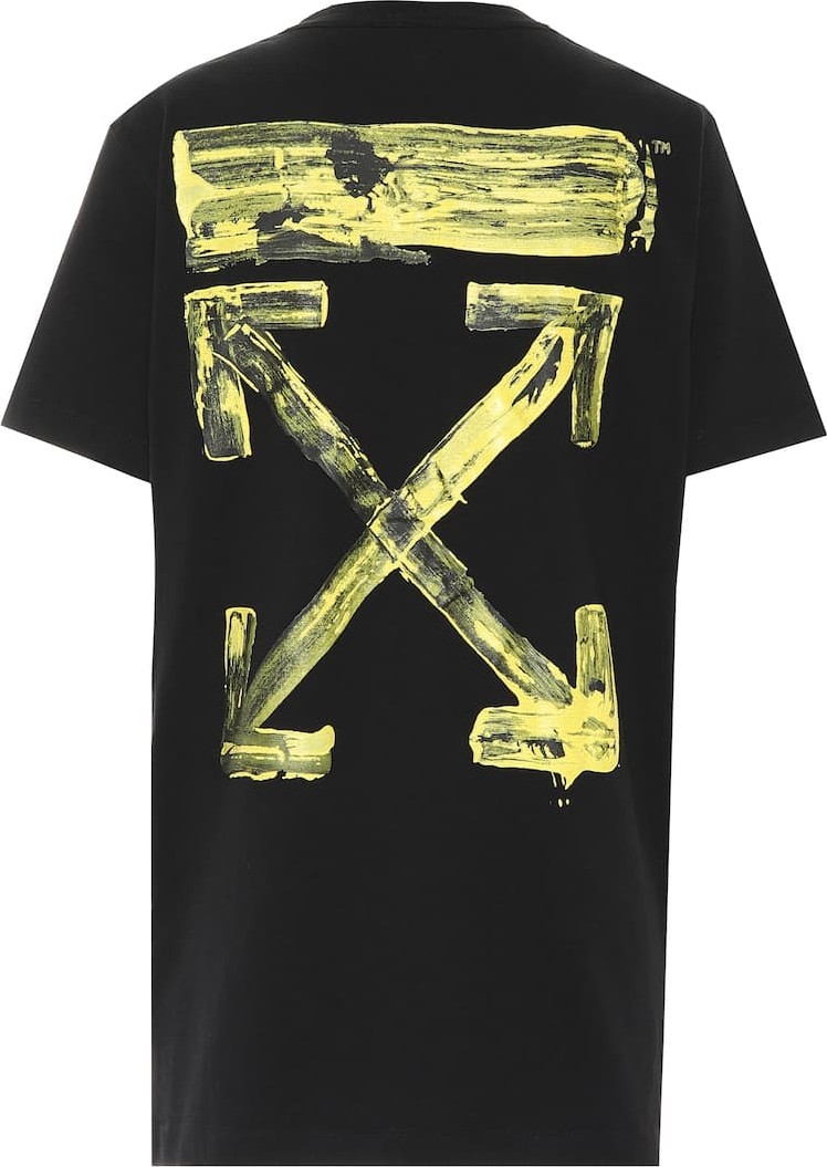 Off White Printed cotton T-shirt