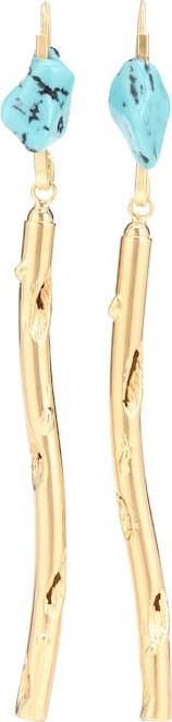 Marni Stone drop earrings