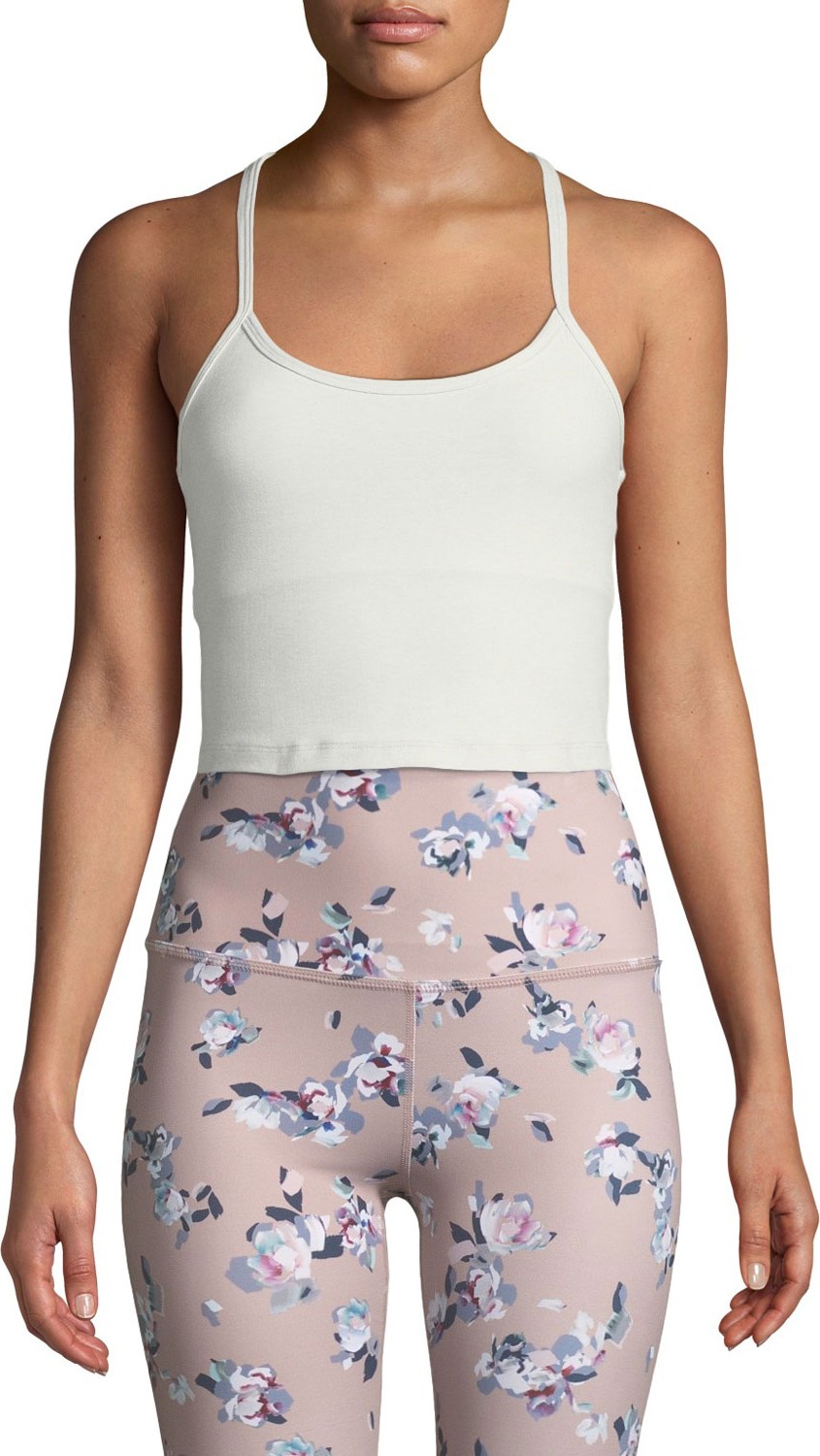 Beyond Yoga Space-dye Slim Racerback Cropped Tank