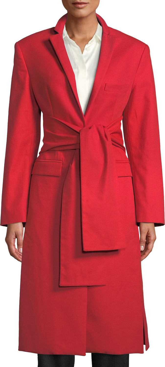 Maggie Marilyn Trust Your Instincts Wool-Cashmere Long Coat