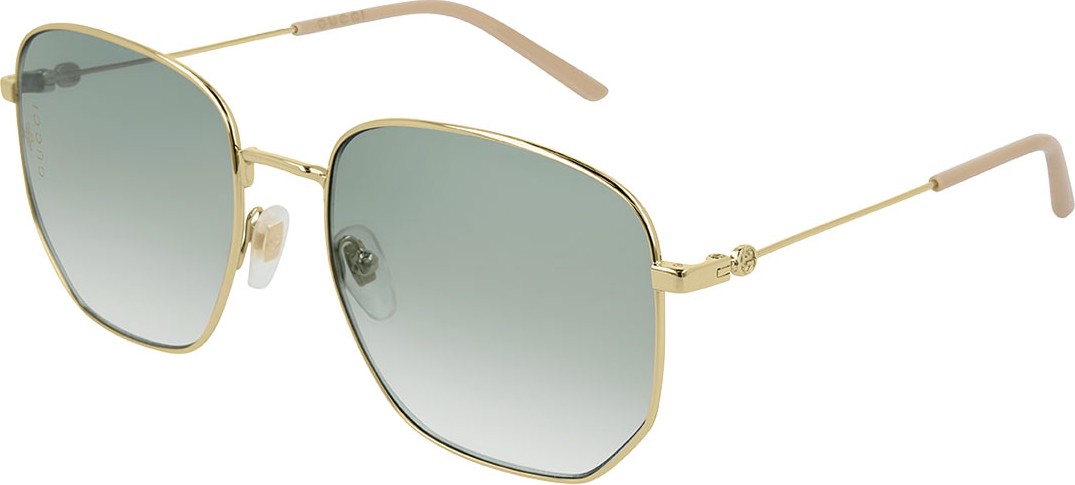 Gucci Square Metal Sunglasses