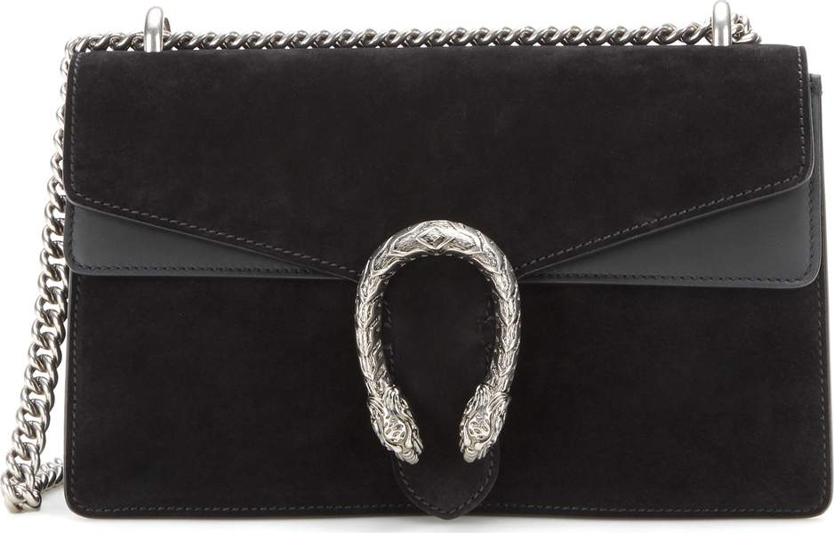Gucci Dionysus Small suede and leather shoulder bag