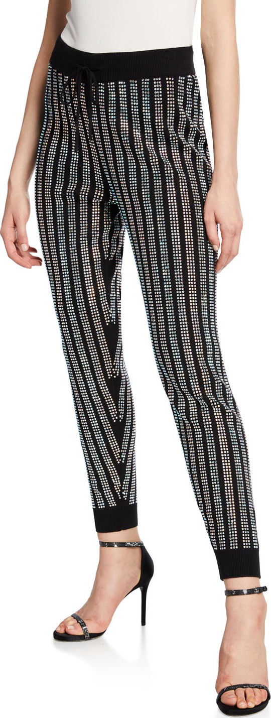 RtA Finn Embellished Jogger Sweatpants