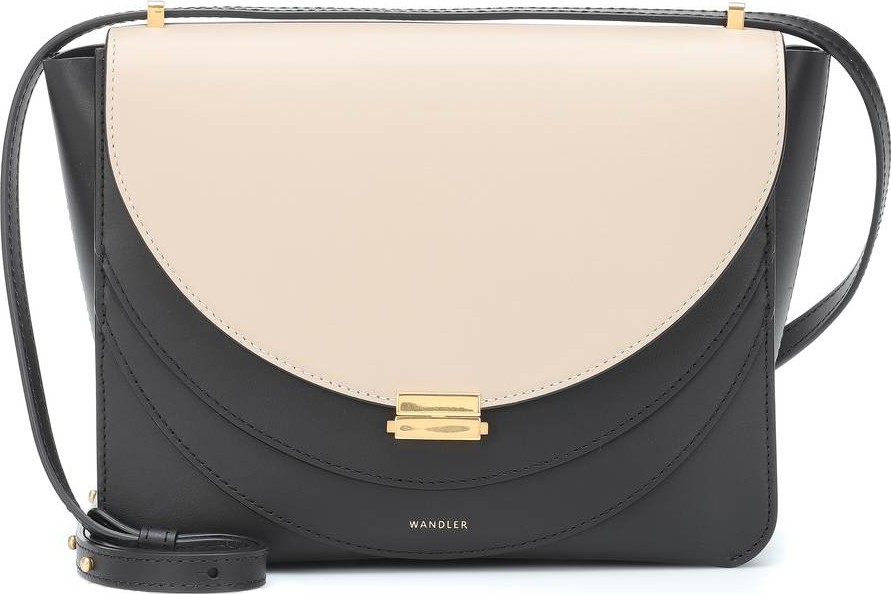 Wandler Luna leather shoulder bag