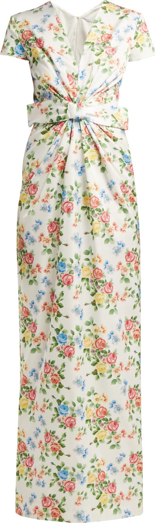 Emilia Wickstead Beatrice floral-print sateen dress