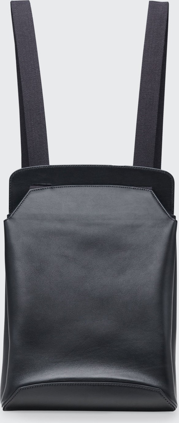THE ROW Molded Backpack in Smooth Leather
