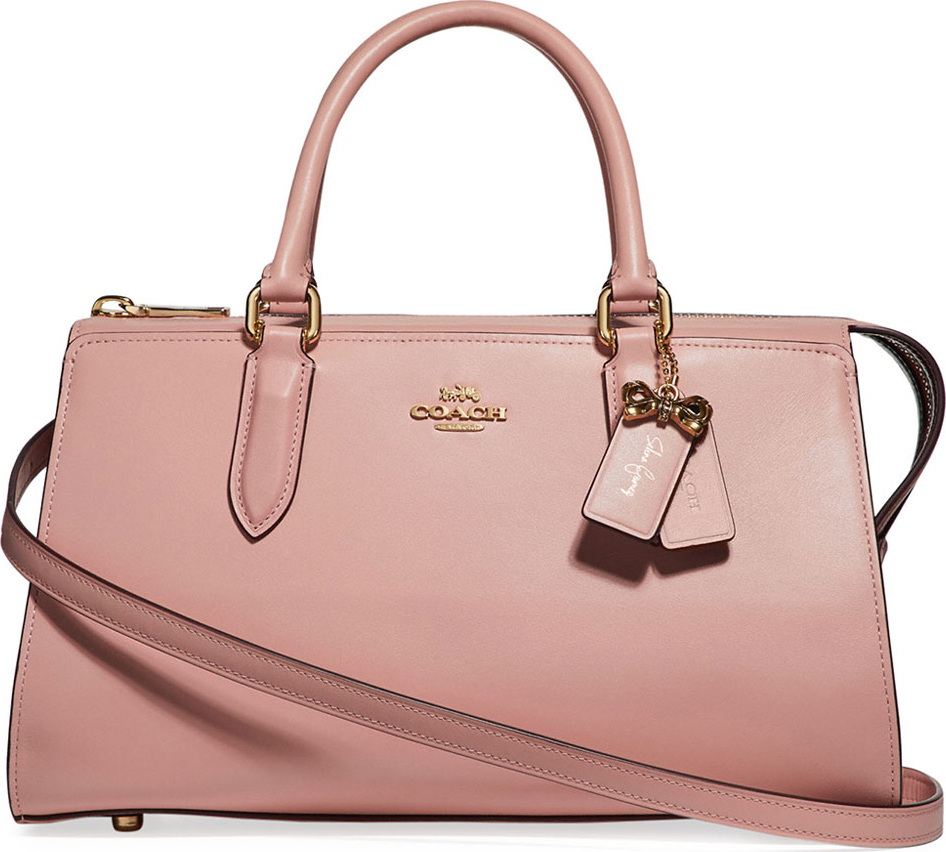 COACH x Selena Gomez Bond Leather Tote Bag