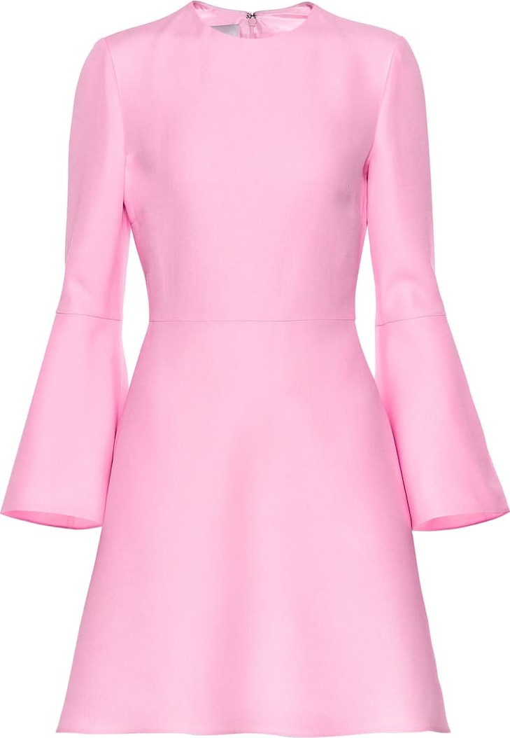 Valentino Wool and silk crêpe minidress