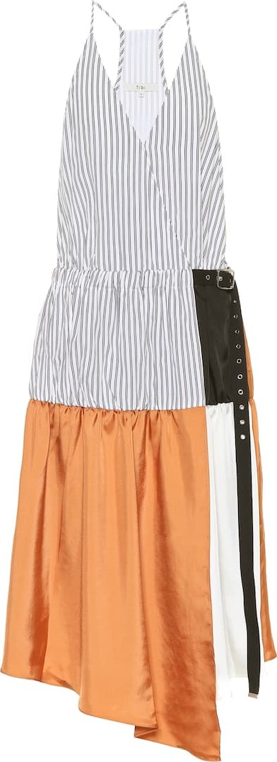 Tibi Camille cotton midi dress