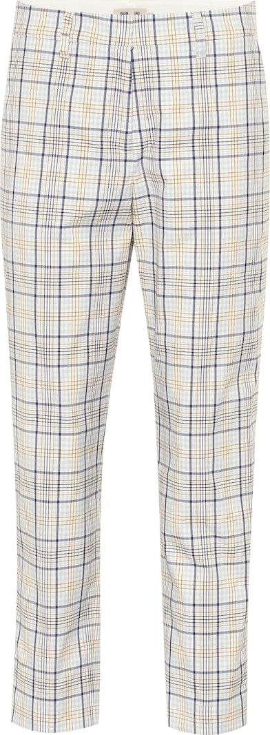 Baum und Pferdgarten Nelma checked cotton-blend pants