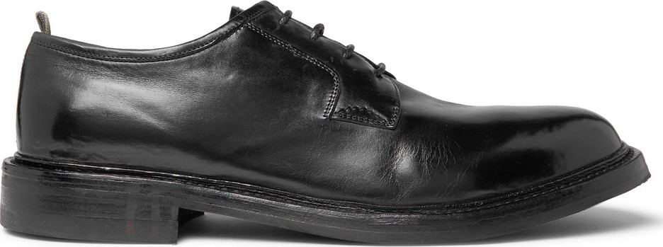Officine Creative Leeds Polished-Leather Derby Shoes