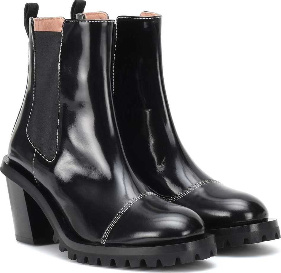 Acne Studios Patent leather ankle boots