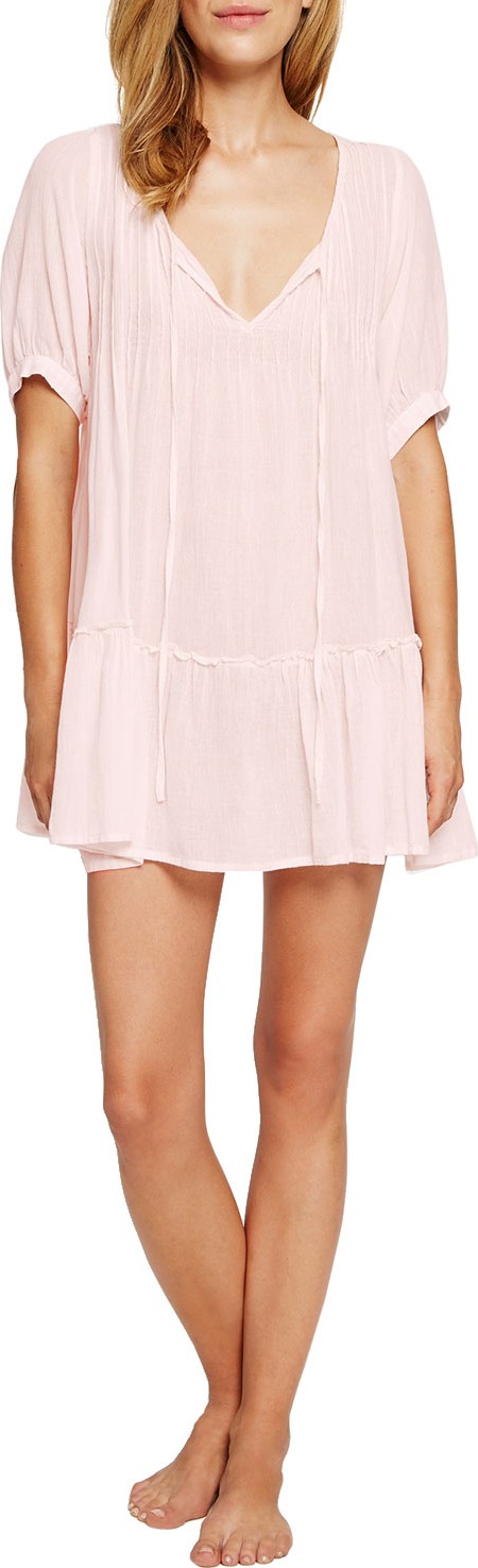 Pour Les Femmes Soft Pintucked Nightgown