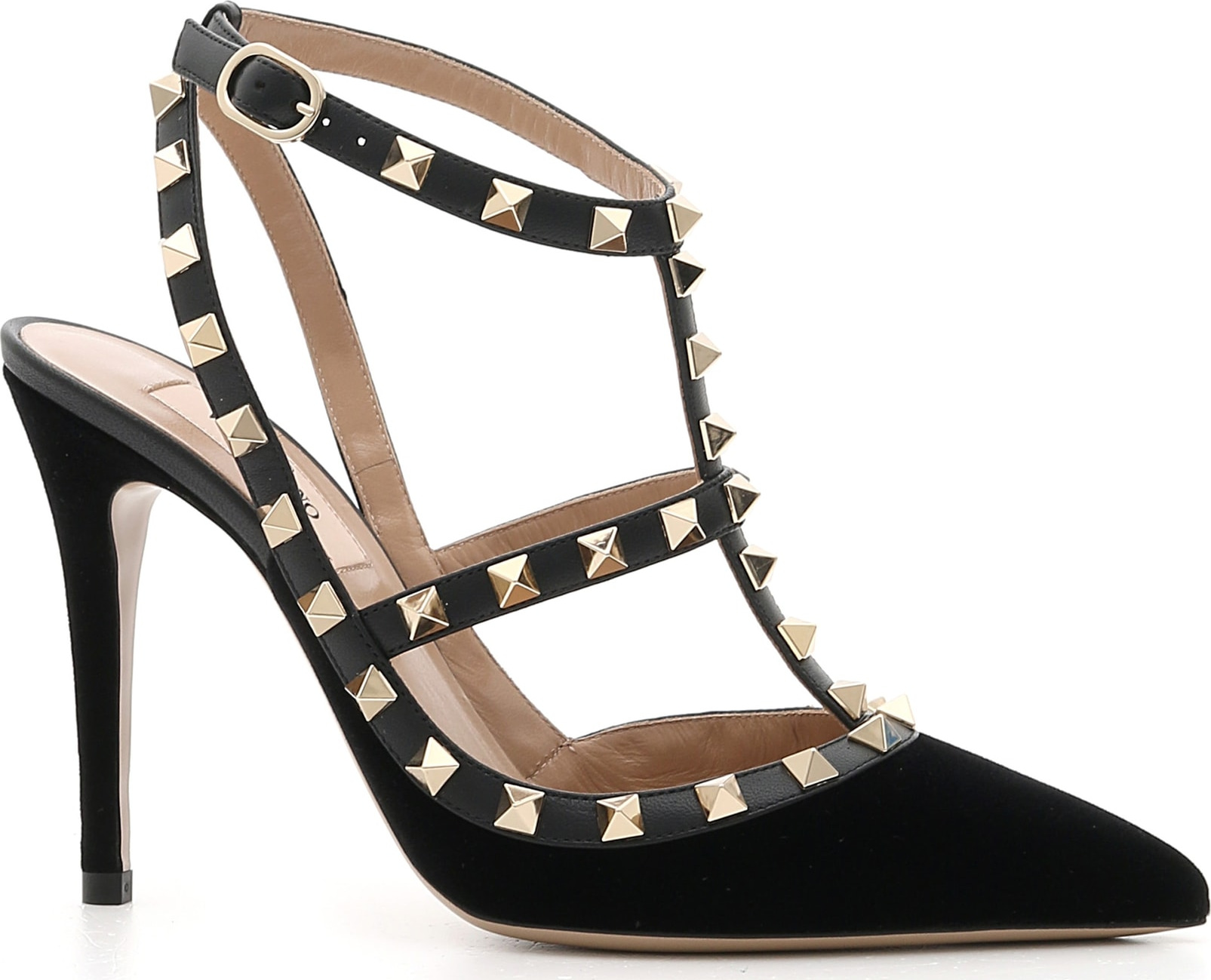 Valentino Rockstud T-Strap Pump
