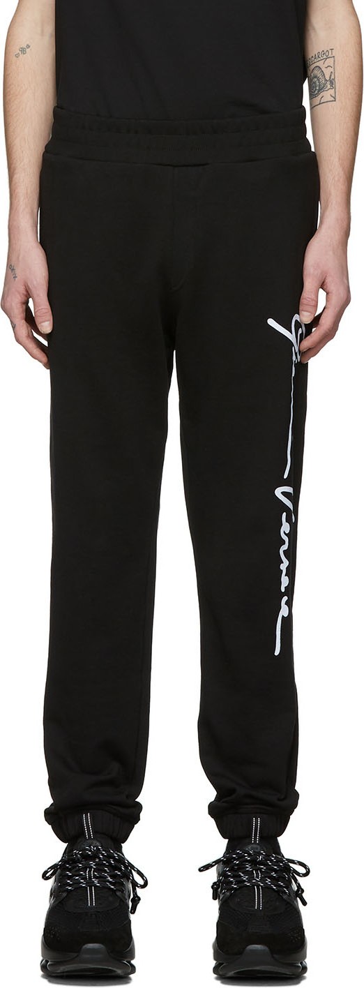 Versace Black 'Gianni Versace' Lounge Pants