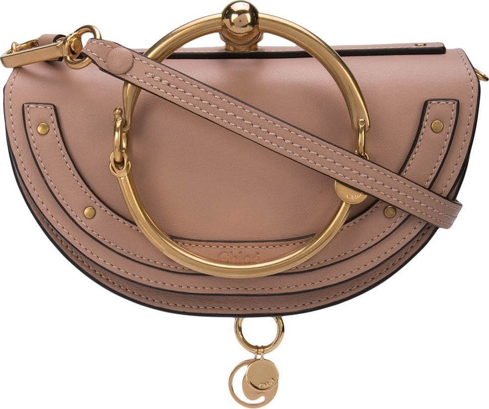 Chloe Beige Nile Minaudiere bag