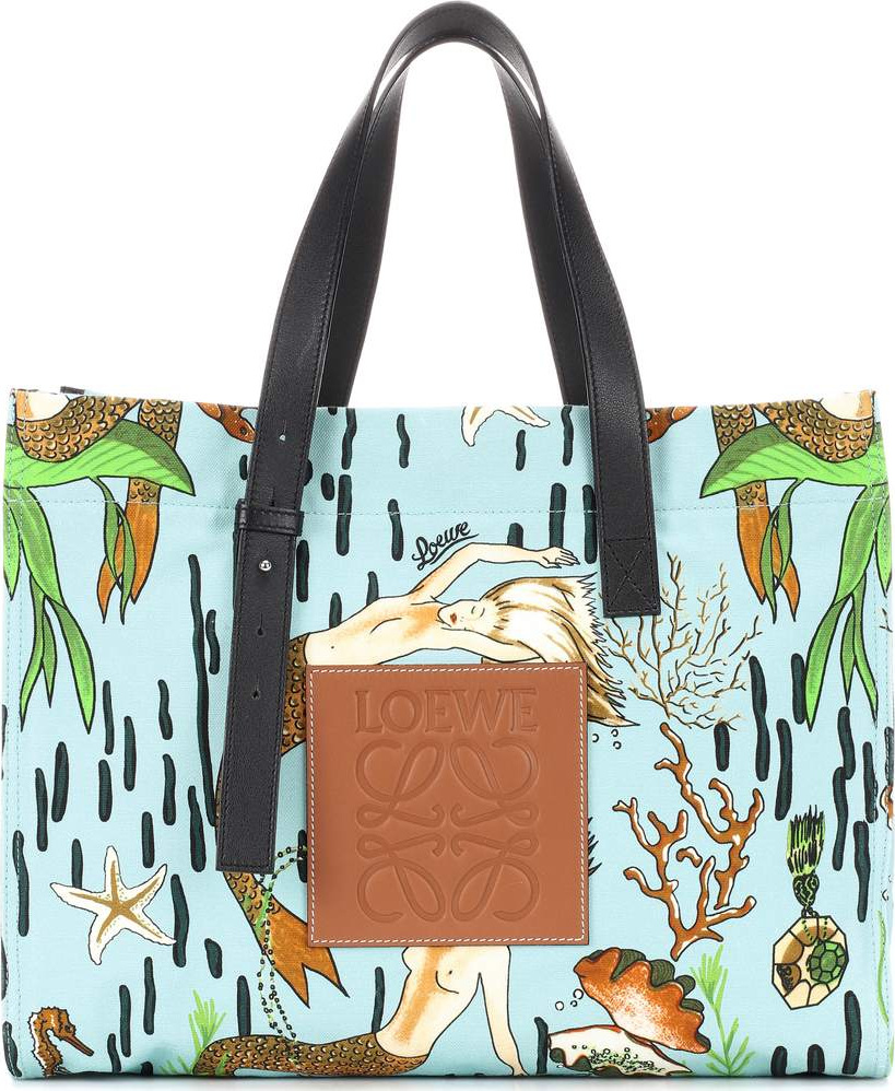 LOEWE X Paula's Ibiza Mermaid Small tote