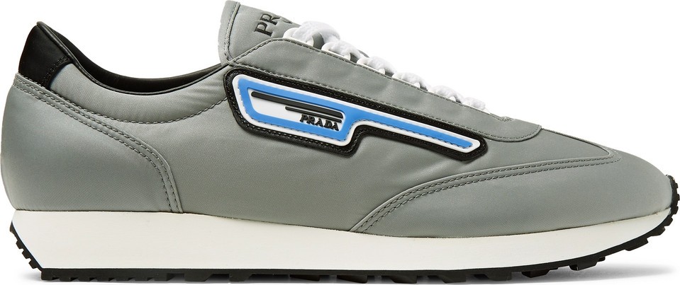 Prada Milano 70 Rubber-Trimmed Nylon Sneakers Prada Milano 70 Rubber-Trimmed Nylon Sneakers