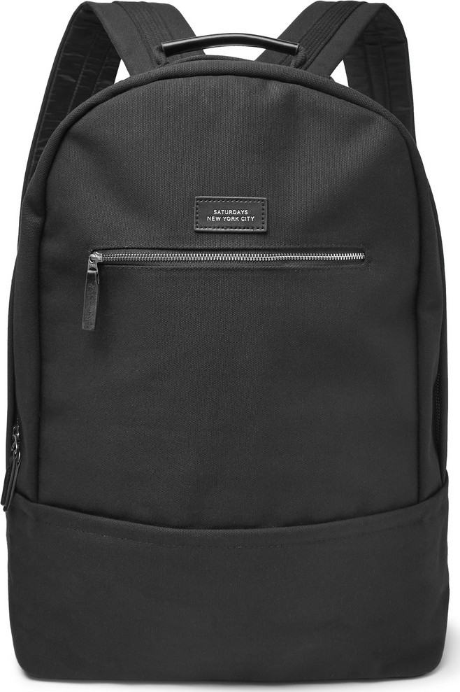 SATURDAYS NYC Hannes Cotton-Canvas Backpack