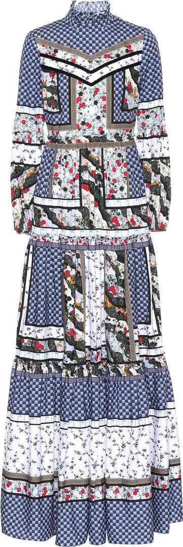 Erdem Cassandra printed cotton dress