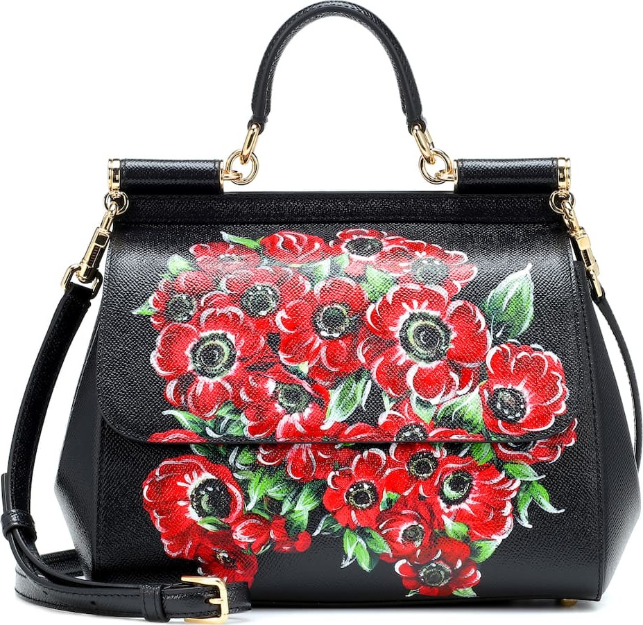Dolce & Gabbana Sicily Medium leather shoulder bag