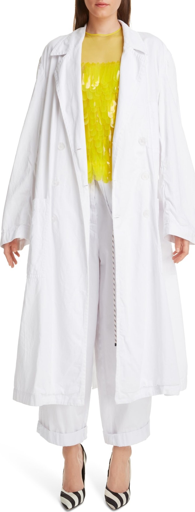 Dries Van Noten Roomy Cotton Topper