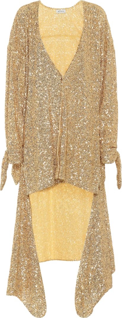 Attico Sequined dress