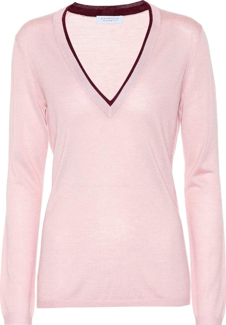Gabriela Hearst Lorenco cashmere and silk sweater