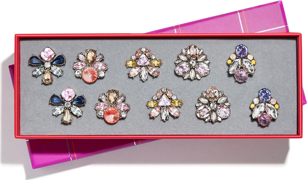BAUBLEBAR Shine On Stud Earrings, Set of 5