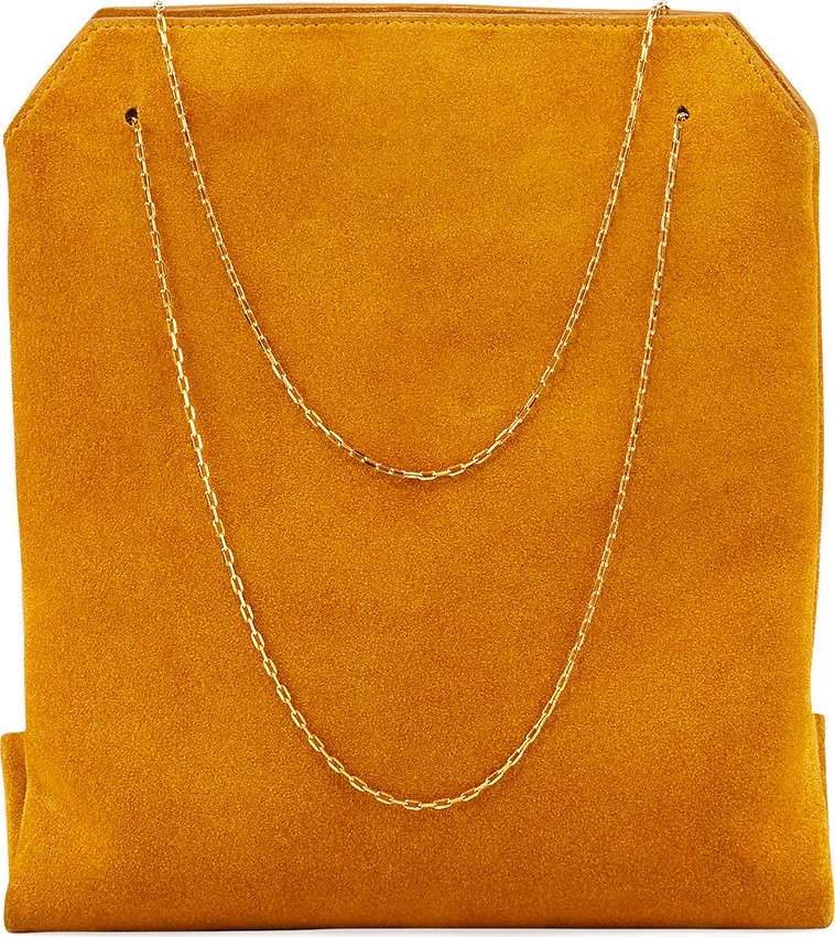 THE ROW Small Suede Lunch Bag