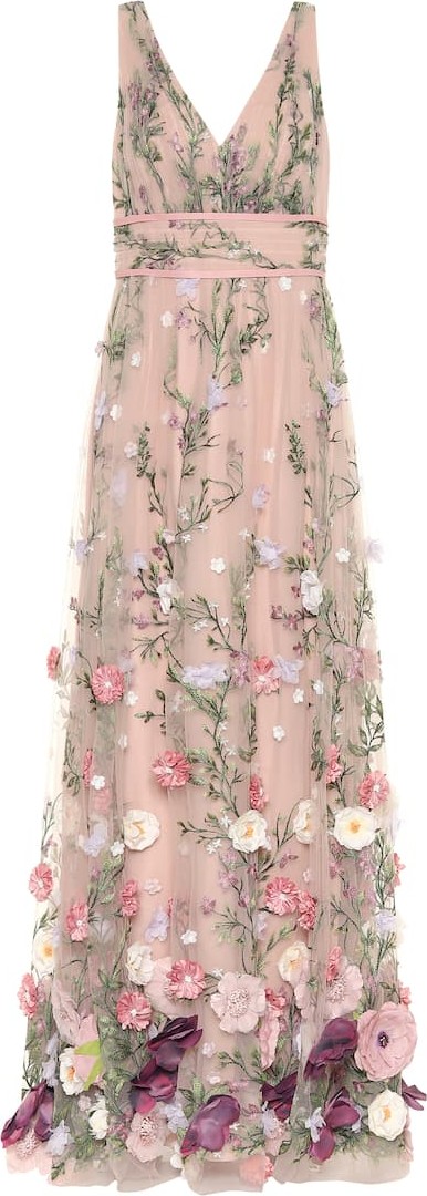 Marchesa Notte Embellished gown