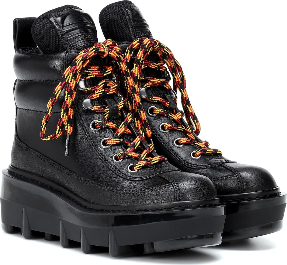 MARC JACOBS Shay leather hiking boots