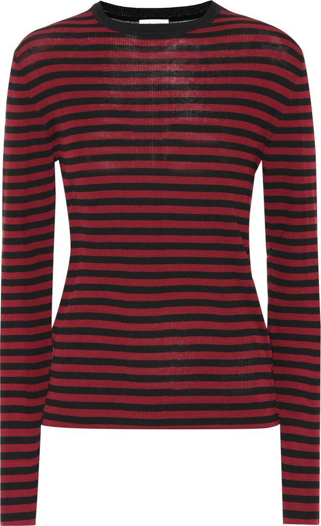 Saint Laurent Striped cotton shirt
