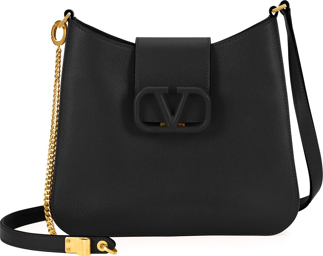 Valentino VSling Small Grain Calf Hobo Bag