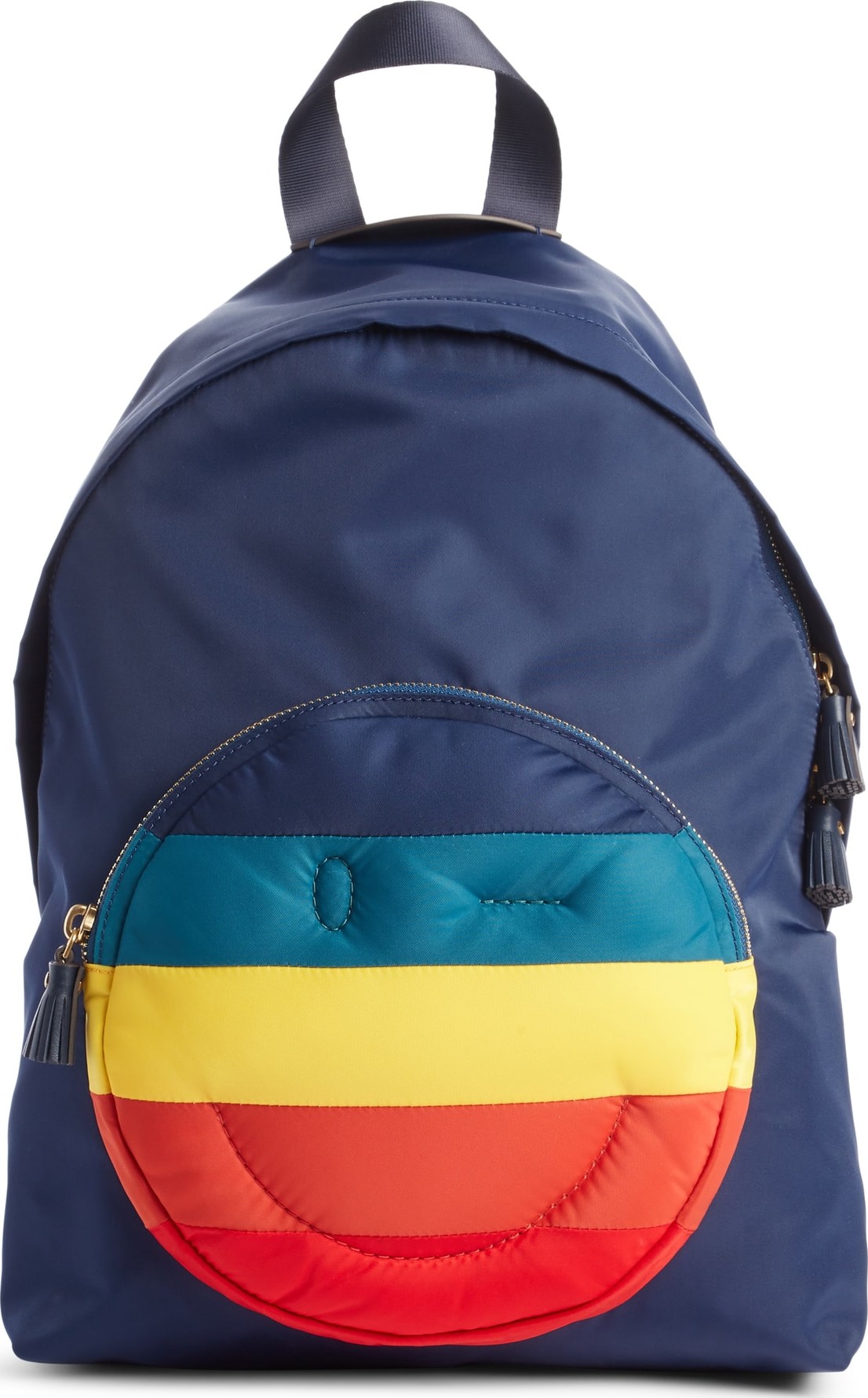 Anya Hindmarch Rainbow Chubby Wink Nylon Backpack