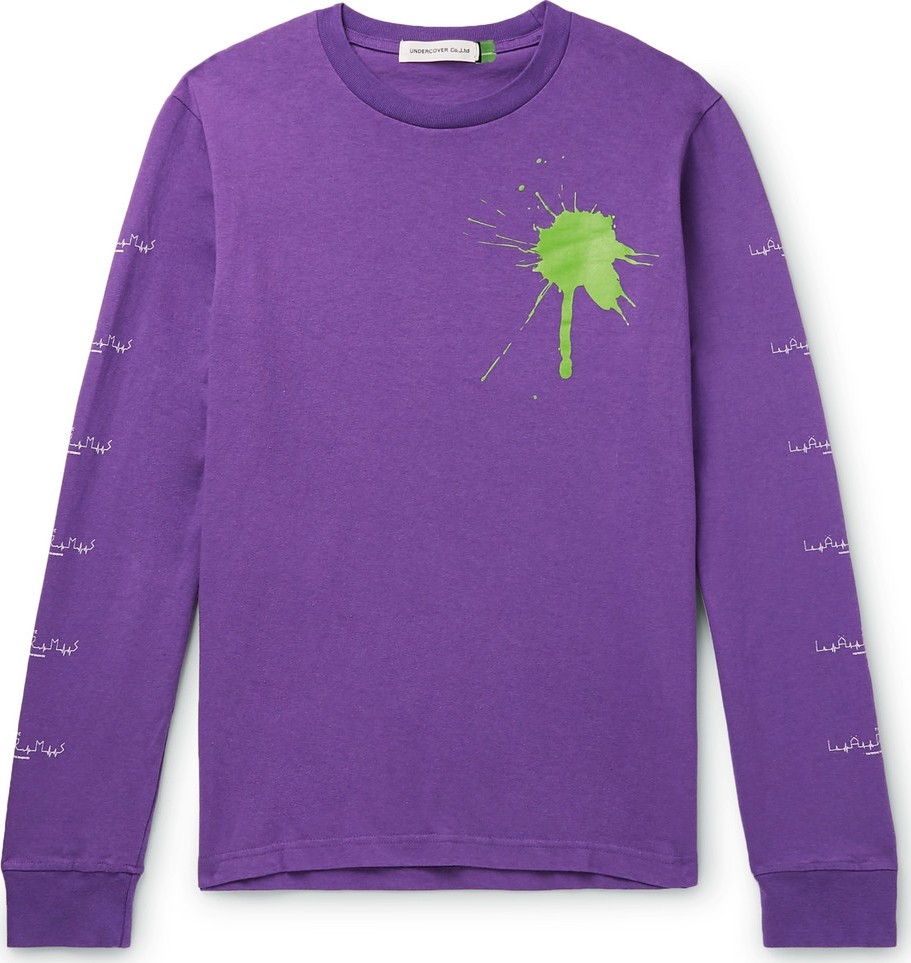 Undercover Printed Cotton-Jersey T-Shirt