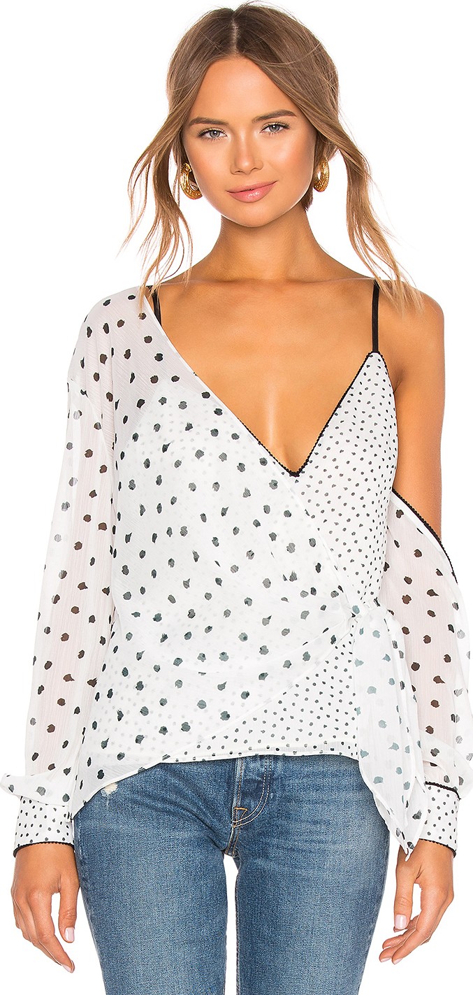 The Jetset Diaries Zoey One Shoulder Top