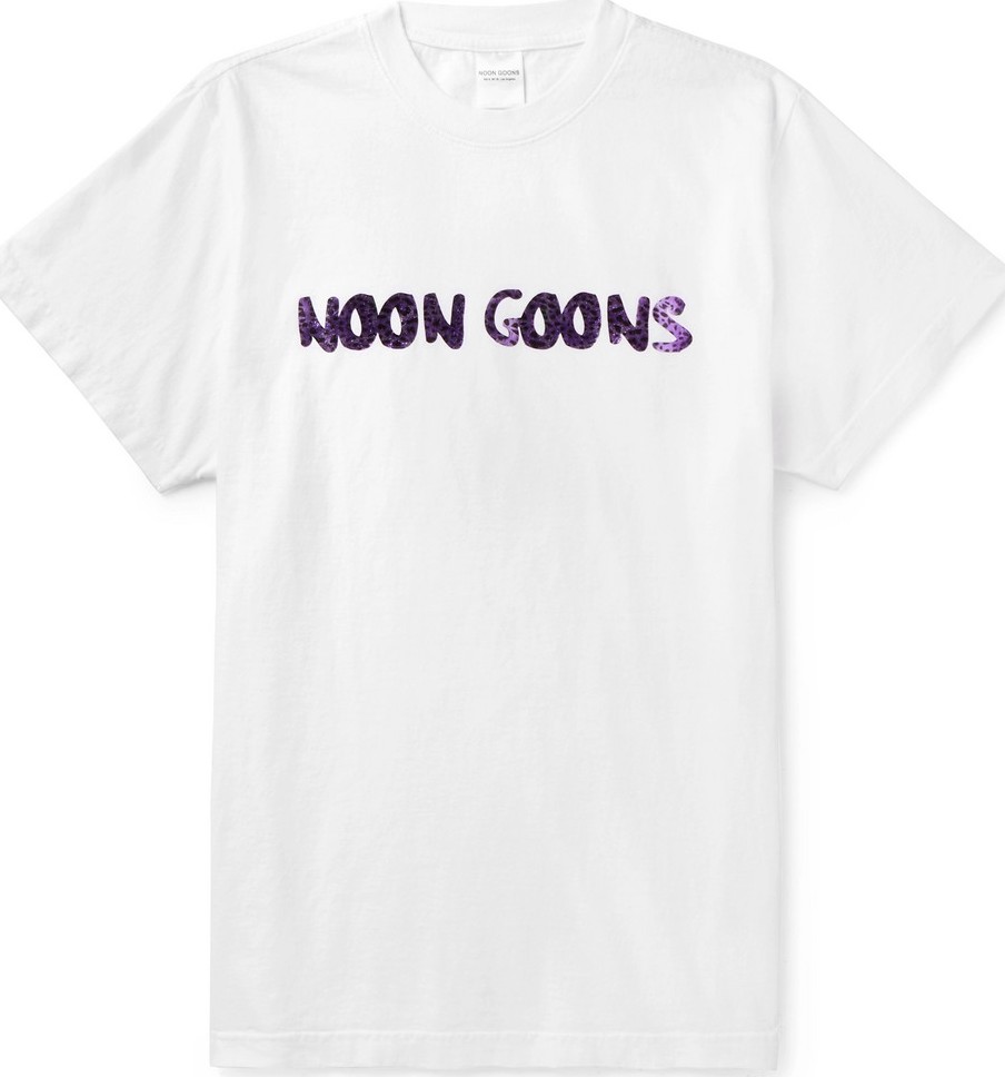 Noon Goons Printed Cotton-Jersey T-Shirt