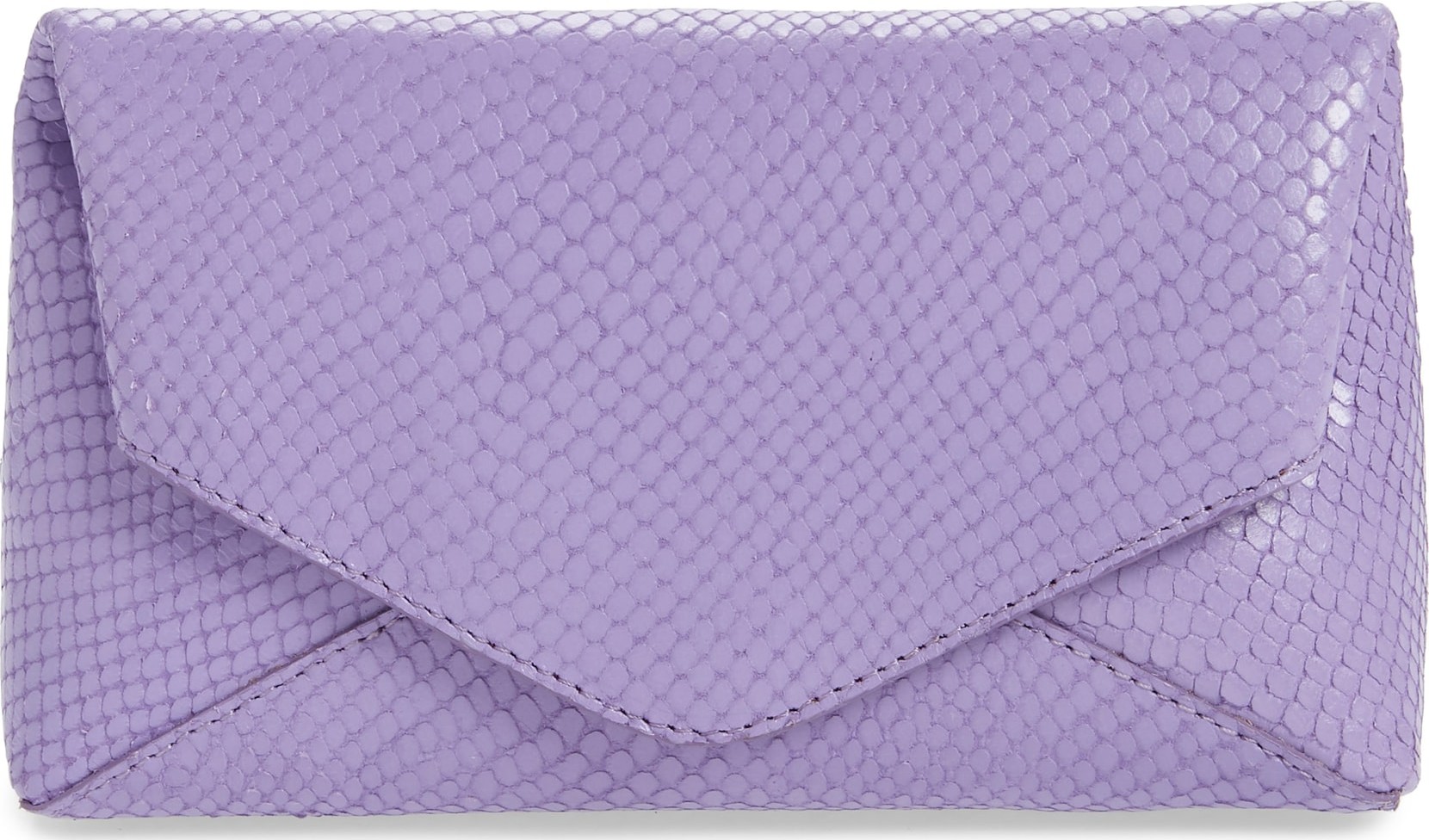 Dries Van Noten Small Python Embossed Leather Envelope Clutch Dries Van Noten Small Python Embossed Leather Envelope Clutch
