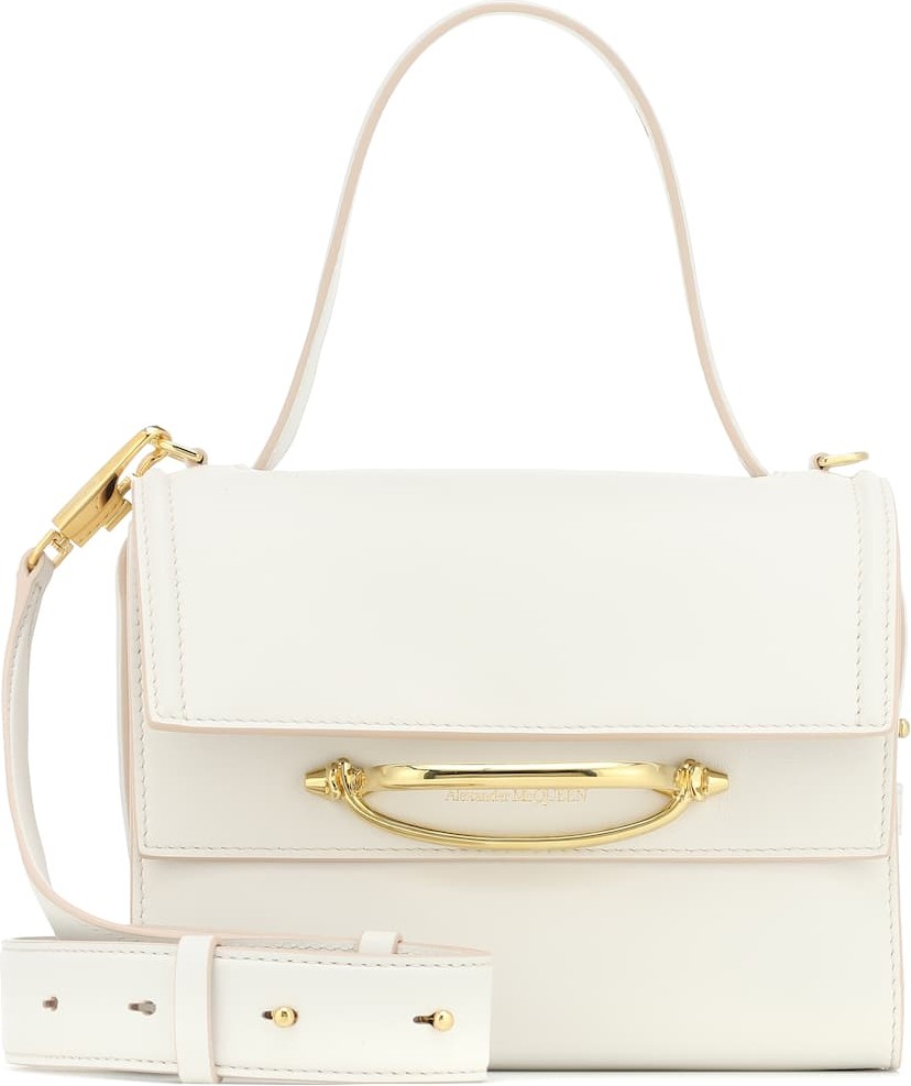 Alexander McQueen The Story leather shoulder bag